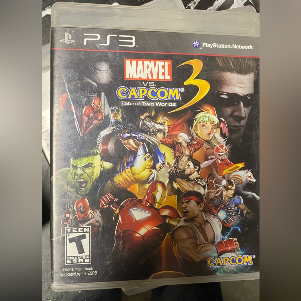 PS3 Marvel vs Capcom 3